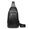 Bolso de Pecho Nuevo para Hombre Satchi Kangaroo Transfronterizo Bolso Cruzado de Gran Capacidad Bolso de Hombro Casual de Negocios Mochila Pequeña Retro