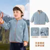 Ropa infantil Kaka Panda, chaqueta de forro polar para niños, ropa de invierno para niñas, tops de invierno para niños, ropa de otoño e invierno para bebés