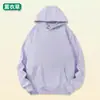 Sudadera con capucha pesada de rizo grande de 500g Hombros caídos holgados para hombre y mujer Pareja Talla grande Color liso Chaqueta casual tipo pullover
