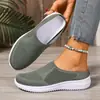 Procesamiento OEM y Personalización de Zapatos Cerrados de Punta Cerrada para Mujer Estilo Primavera Nueva, Zapatos de Tela Old Beijing, Zapatos de Mamá