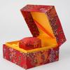 Caja Hexagonal, Pastillero an Gong, Pastillero Vacío, Joyero, Empaque Grande para Pastillas de Miel, Caja de Regalo de Brocado, Dulce de Regalo para Boda