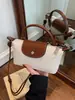 Bolso cruzado tejido de nicho de moda para mujer, bolso de paja, bolso de hombro de estilo casual, nuevo bolso de mano con bloques de color estilo coreano 2026