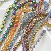 Joyería Hecha a Mano Accesorios DIY Cuentas Sueltas de Cristal Al por Mayor 6-10mm Chapado 96 Caras Cuentas de Tierra Cuentas de Cristal Disco