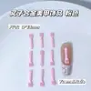 Série rosa letra cruz liga acessórios de arte de unha japonesa coreana doce ursinho pequeno unhas postiças para unhas decoração diy
