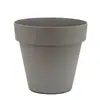 Vaso de Flores Houlen Vaso Redondo Grande Diâmetro Simples Resina Espessa Colorido Planta Verde Varanda Vaso Redondo Atacado