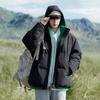 Abrigo de algodón acolchado para hombre, invierno 2024, nuevo, de color grueso, para mujer, abrigo holgado de moda para estudiantes y parejas, abrigo de algodón acolchado en vivo