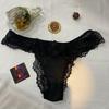 Bragas triangulares de encaje sexy para mujer, pantalones cortos sexys de Amazon AliExpress, ropa interior de comercio exterior europeo y americano transfronterizo.