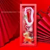 Llavero de Teléfono de Oro Puro 999 "Hazte Rico al Instante", Estilo Caja de Regalo Atrae Riqueza, Colgante Lindo, Regalo de Promoción para Transmisiones en Vivo
