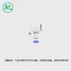 En stock: Botella redonda pequeña de 1.5 ml para sérum, botella dispensadora de un solo uso para muestra de aceite desmaquillante, frasco tipo bulbo de 2 ml para ácido hialurónico