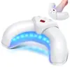 Lámpara de Manicura Popular Transfronteriza de Secado Rápido con Forma de Media Luna Anti-Oscurecimiento de Manos Fuente de Luz Dual Fototerapia Sensor de Uñas Lámpara Telescópica en Forma de U