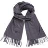 Nuevo invierno europeo y americano para hombres y mujeres, bufanda chal monocolor, venta al por mayor de fábrica, bufanda chal de imitación de cachemira de color sólido, afelpado
