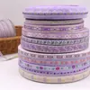 Accesorios, Ribete de Borde, Decoración, Encaje Morado Hecho a Mano para Ropa, Zapatos y Sombreros, Cintas Étnicas Ming y Qing, Cinta Tejida, Encaje, Otros