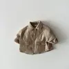 Chaquetas ligeras con relleno de algodón para niños y niñas, prendas de abrigo acolchadas infantiles, abrigos de algodón cálidos para otoño, elegantes tops y chaquetas de otoño e invierno para bebés