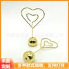 Portanotas con Forma de Corazón de Acero Inoxidable para Bodas, Soporte Sencillo tipo Paleta con Base de Aleación de Zinc, Gran Cantidad, Precio Excelente