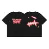 Coleção Ts Travis Scott Cactus Jack Estilo Joint Casual Gola Redonda Manga Curta Masculino e Feminino Verão Masculino