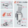 Hebilla de Resorte de Acero Inoxidable L108A Hebilla de Gancho Largo Caja Unida Cerradura de Caja de Madera Hebilla de Caja de Motocicleta Accesorios Industriales