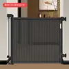 Barrera de puerta para niños puerta de habitación valla plegable retráctil poste protector de aislamiento para mascotas protección de hueco de escalera para bebé