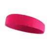 Diadema deportiva, banda para el cabello absorbente de sudor, diadema tipo toalla, pañuelo para la cabeza de rizo, banda para el sudor bordada, disponible en varias opciones para correr