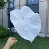 Flor de Anthurium de Eva Impresa en 3D Extra Grande, Planta Verde Artificial, Decoración para Bodas y Hogar, Plantas Verdes Falsas al por Mayor