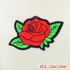 Produto Popular Transfronteiriço, Venda Direta do Fabricante, Patches de Roupas com Flores de Rosa para Atacado, Costuráveis e Termocolantes, Patches Termocolantes com Bordado de Lantejou Floral