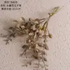 Decoração de Casamento Atacado Flores Artificiais: Capim de Arroz, Folhas de Dinheiro, Eucalipto, Decoração de Casa, Flores Falsas Transfronteiriças, Estilo Ins