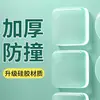 Maçaneta de Porta Anti-Colisão Silicone Silencioso Adesivo de Porta de Geladeira Batente de Porta Bloqueador de Porta Anti-Colisão Adesivo de Parede de Partículas para Porta de Armário