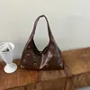 Bolso Retro de Alta Gama para Viajes Diarios para Mujer 2026 Nuevo Otoño Súper Popular Bolso de Hombro de Nicho Bolso Tote de Gran Capacidad