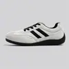 Tenis Blancos Planos con Cordones para Mujer 2026 Primavera/Verano Nuevos de Color Sólido Zapatos Deportivos para Correr Estudiante Moda Retro Zapatos Deportivos