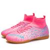 Sapatos de Futebol Sapatos de Futebol Adulto Estudantes Masculinos e Femininos Sola Reta Competição Esportes Indoor e Outdoor Sapatos de Treino TF Fabricante Atacado