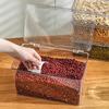 Caixa de armazenamento de refrigerador de cozinha Caixa de preservação de classificação de vegetais Caixa de armazenamento de grãos e feijões Caixa de preservação de alimentos refrigerados de frutas