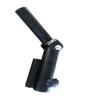 Suporte de barra olímpica com furo único para bateria de academia Suporte de rack de armazenamento de barra olímpica Rack de mina de placa de plugue de barra de levantamento de peso com furo único