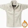 Nueva Sudadera de Polar de Invierno con Logo Impreso Personalizado, Ropa de Trabajo, Uniformes Escolares, Chaqueta Cardigan para Unidades Corporativas con Logo Personalizado
