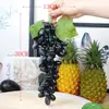 Modelo de Uva Simulado Fruta Falsa Verde Rinetti Salão de Exposições Mesa de Camping Decoração de Janela de Casamento Enfeites Adereços para Fotografia