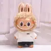 Apenas roupas] Roupas de boneca de pelúcia de vinil labubu de 38cm para labubu, terno casual, chapéu de boneca