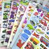 Calcomanías de Dibujos Animados para Niños Hibisco Cuero Calcomanías para Ropa de Niñas Calcomanías para Coche Animal Burbuja Calcomanías para Jardín de Niños