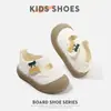 Moda Infantil Zapatos de Bebé 2026 Primavera y Otoño Estilo Nuevo Velcro Antideslizantes Zapatos Individuales para Niñas para Bebés y Niños Pequeños Zapatos de Moda