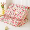 Funda de Almohada de Látex para Niños Individual 30X50 Algodón Puro Funda para Núcleo de Almohada Viscoelástica Adulto 40X60 Paquete Doble