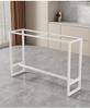 Suporte de perna de mesa de bar de metal com pé alto e longo, suporte de mesa de ferro, arte de restaurante, varanda, suporte de mesa de bar