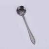 Colher de Aço Inoxidável com Cabo Longo Colher para Mexer Café Sobremesa Colher Criativa para Pendurar na Xícara Colher para Sorvete Colher para Ninho de Pássaro Mingau Colher Flor