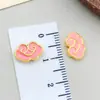 Cuentas de Aleación Esmaltada Doble Cara con Motivos de Nube, Accesorios para Joyería DIY de Estilo Antiguo, Adornos para Joyería de Borlas Hanfu