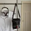 Bolsa estilo étnico nova bolsa transversal bolsa feminina sensação de alta qualidade temperamento bolsa com franja alça colorida bolsa de ombro único feminina
