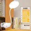 Lámpara de Escritorio con Pinza para Protección Ocular LED Lámpara de Estudio para Dormitorio Luz Nocturna Recargable Lámpara Especial para Lectura junto a la Cama de Estudiante Lo Suficientemente Brillante