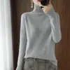 Suéter de Punto de Cuello Alto Nuevo para Mujer, Otoño/Invierno 2026, Grueso, Manga Larga Raglán, Holgado, Jersey