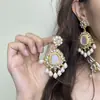 Estilo Palacio Retro Collar de Perlas Collar de Flor de Diamante Novia Vestido de Boda Dama de Honor Gargantilla Pendientes