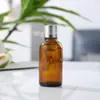 Botella de Vidrio Marrón para Aceite Esencial Portátil con Gotero Botella Rellenable 30ml Envase de Líquido Esencial Botella Vacía Botella de Spray