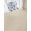 Nuevo Alfombra Gruesa para Dormitorio Sala de Estar Fotografía Estilo Ins Crema blanco cremoso Simple Toda la Tienda Casa de Renta Oficina