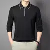 Camisa base de cor sólida gola falsa mostra temperamento masculina versátil decorativa outono e inverno novo estilo gola de camisa falsa gola pontuda lapela