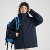 Chaqueta de Montaña para Exteriores para Mujer Chaqueta Tres en Uno Impermeable a Prueba de Tres Elementos Forro Polar de Pareja Chaqueta de Senderismo y Montañismo para Hombre