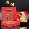 Pingente de Corrente de Celular Sino Dourado do Deus da Riqueza, Presente para Amigos e Melhores Amigas, Acessório de Boa Sorte