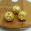 Acessórios para Joias DIY Fundição de Cobre Puro Bola Flor Oca de 14mm Acessórios de Moda Estilo Antigo Estilo Étnico Joias